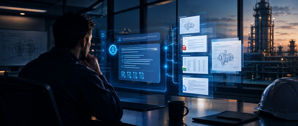 Ingeniero en centro de control con Inteligencia Artificial iStratium
